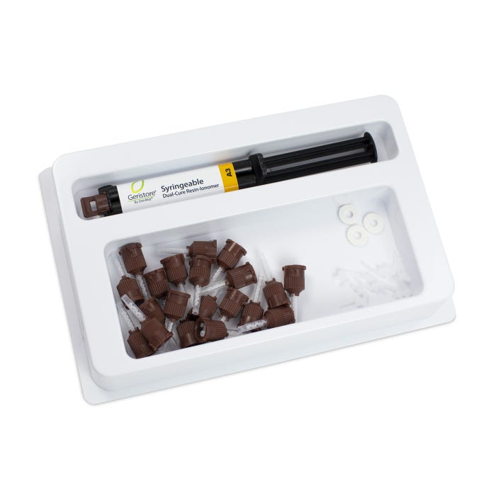 Denmat 031457720 GeriStore Syringeable Glass Ionomer Dental Starter Kit A3 Denmat 031457720 GeriStore Syringeable Glass Ionomer Dental Starter Kit A3